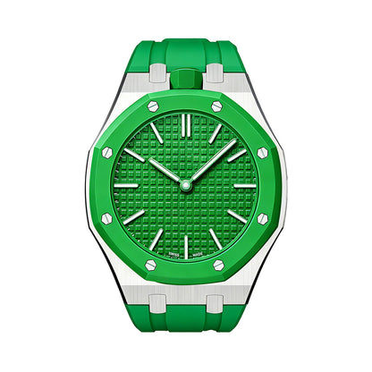 Royal Oak Pop exclusif, boîtier en acier et bracelet en silicone