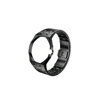 Cinturino in acciaio nero esclusivo Oak Pop