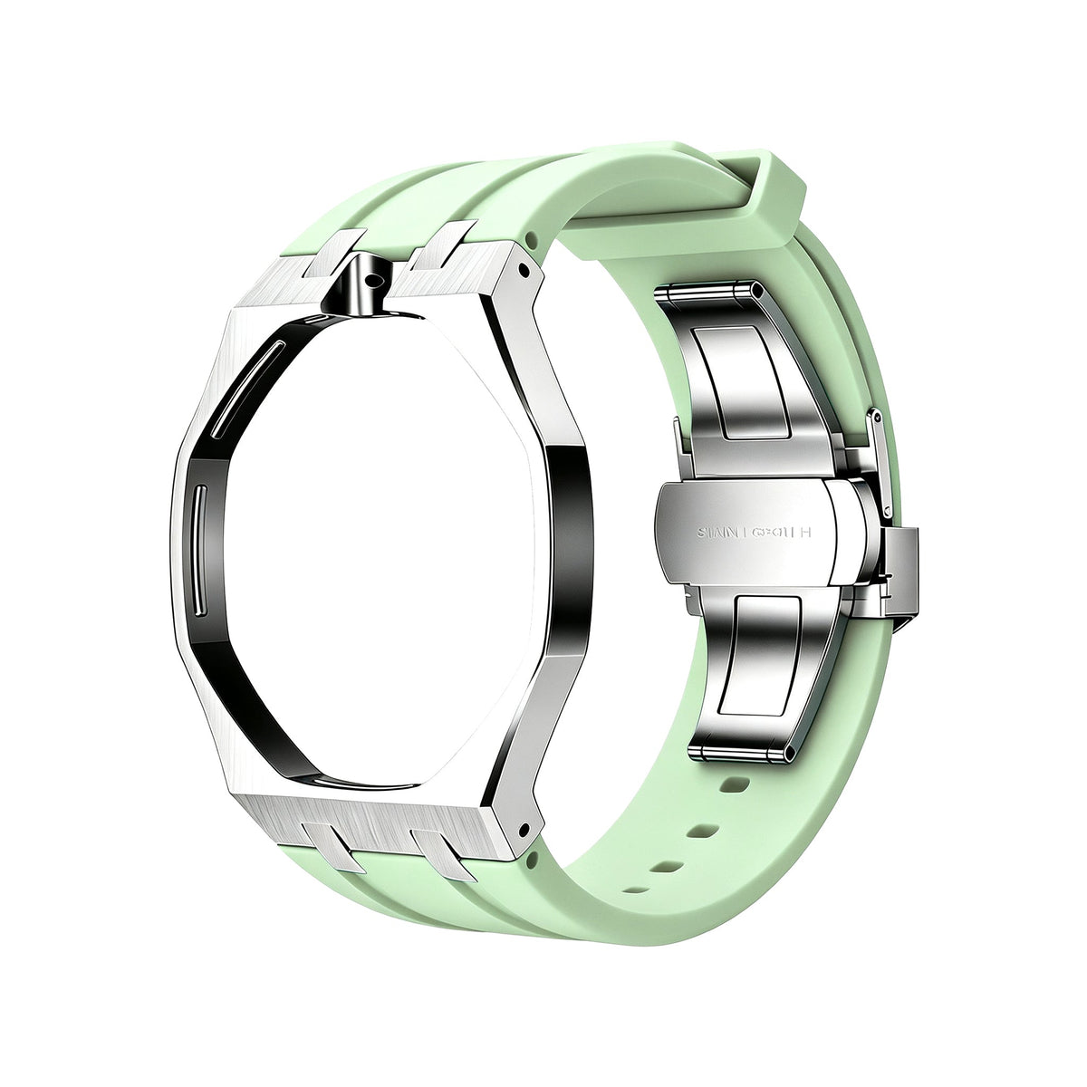Royal Oak Pop exclusif, boîtier en acier et bracelet en silicone