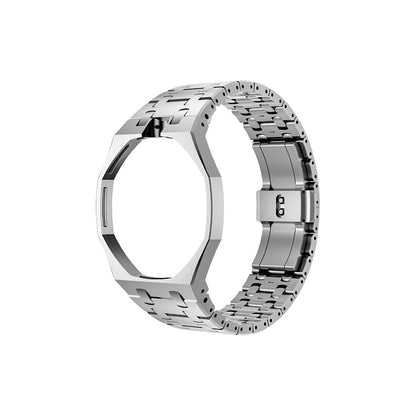Bracelet en acier argenté exclusif Oak Pop