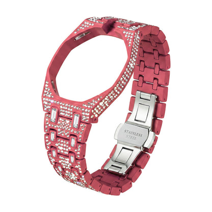 Royal Oak Pop Exclusif Boîtier en Biocéramique & Bracelet en Biocéramique Entièrement Diamanté
