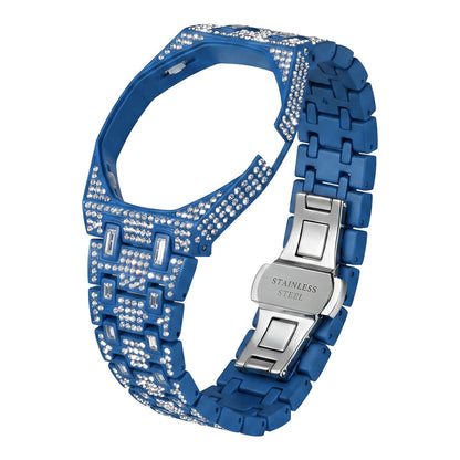 Royal Oak Pop Exclusif Boîtier en Biocéramique & Bracelet en Biocéramique Entièrement Diamanté