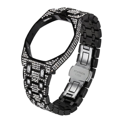 Royal Oak Pop Exclusif Boîtier en Biocéramique & Bracelet en Biocéramique Entièrement Diamanté