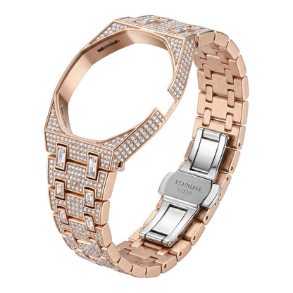 Royal Oak Pop Exclusif Boîtier en Biocéramique & Bracelet en Biocéramique Entièrement Diamanté