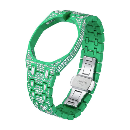 Royal Oak Pop Exclusif Boîtier en Biocéramique & Bracelet en Biocéramique Entièrement Diamanté