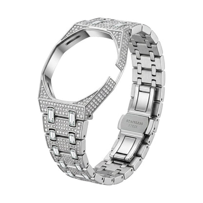 Royal Oak Pop Exclusif Boîtier en Biocéramique & Bracelet en Biocéramique Entièrement Diamanté