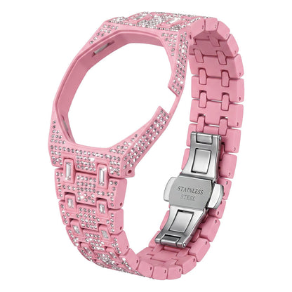 Royal Oak Pop Exclusif Boîtier en Biocéramique & Bracelet en Biocéramique Entièrement Diamanté