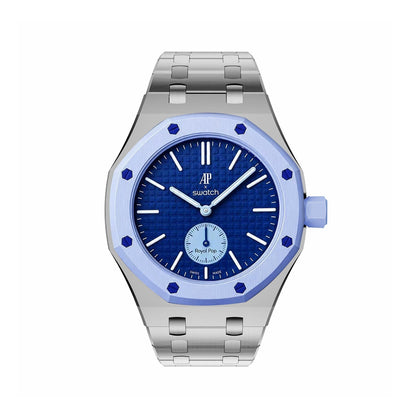 Royal Oak Pop exclusif, boîtier en acier et bracelet en silicone