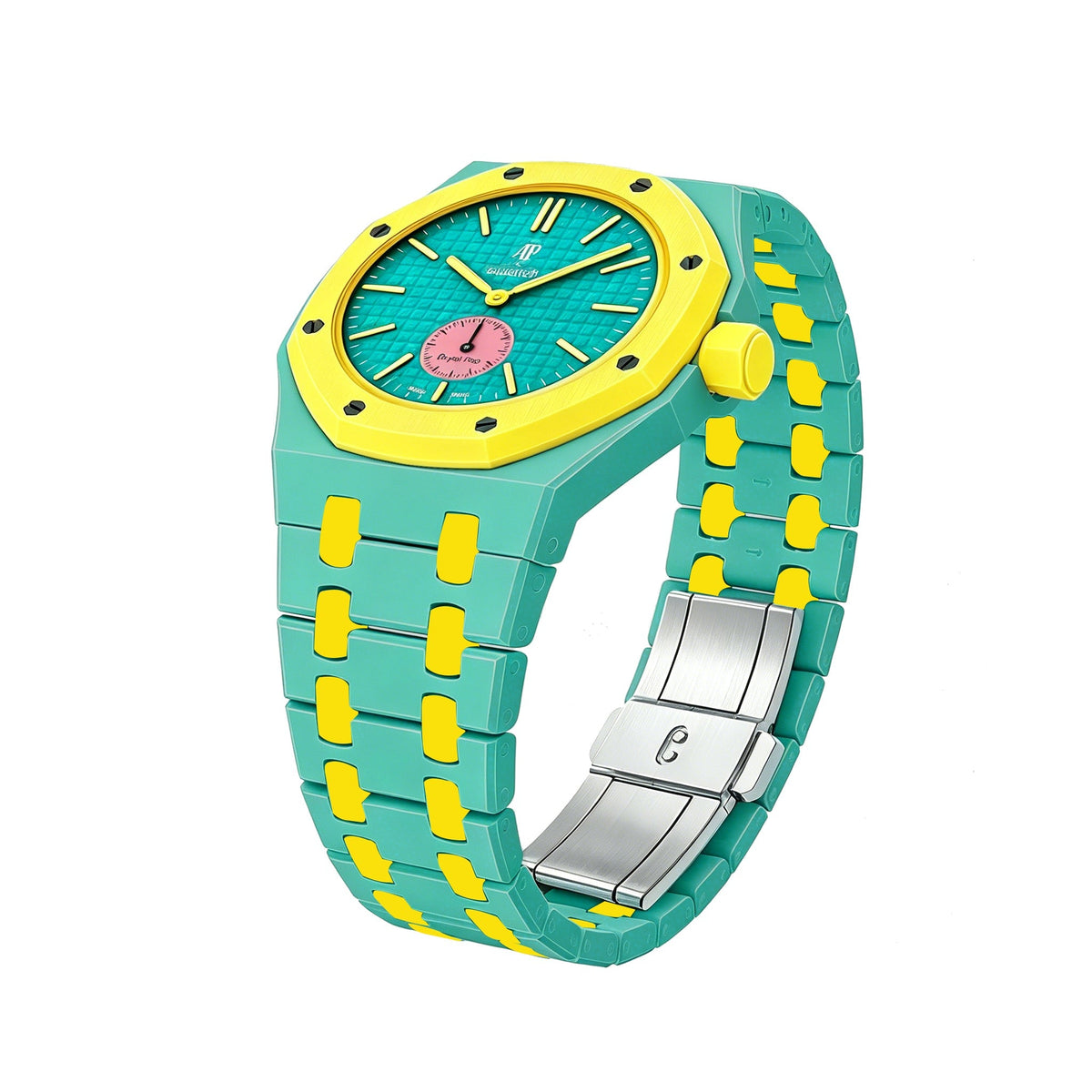 Royal Oak Pop Exklusives Biokeramik-Gehäuse & Biokeramik-Armband in verschiedenen Farben