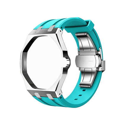 Royal Oak Pop exclusif, boîtier en acier et bracelet en silicone