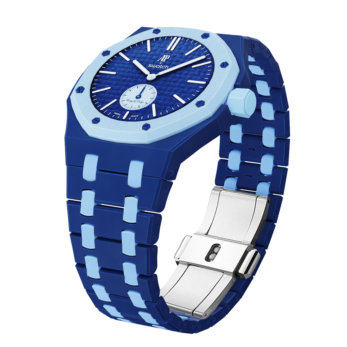 Royal Oak Pop Exklusives Biokeramik-Gehäuse & Biokeramik-Armband in verschiedenen Farben