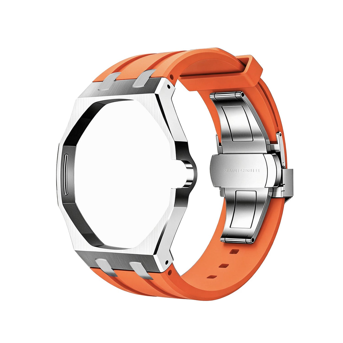 Royal Oak Pop exclusif, boîtier en acier et bracelet en silicone