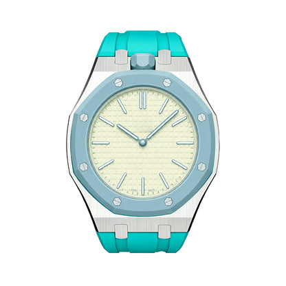 Royal Oak Pop exclusif, boîtier en acier et bracelet en silicone
