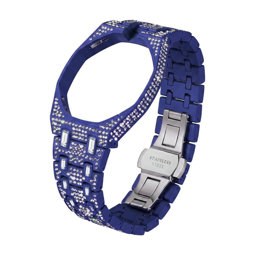 Royal Oak Pop Exclusif Boîtier en Biocéramique & Bracelet en Biocéramique Entièrement Diamanté