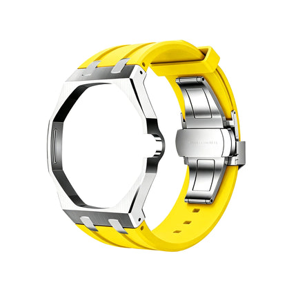 Royal Oak Pop exclusif, boîtier en acier et bracelet en silicone