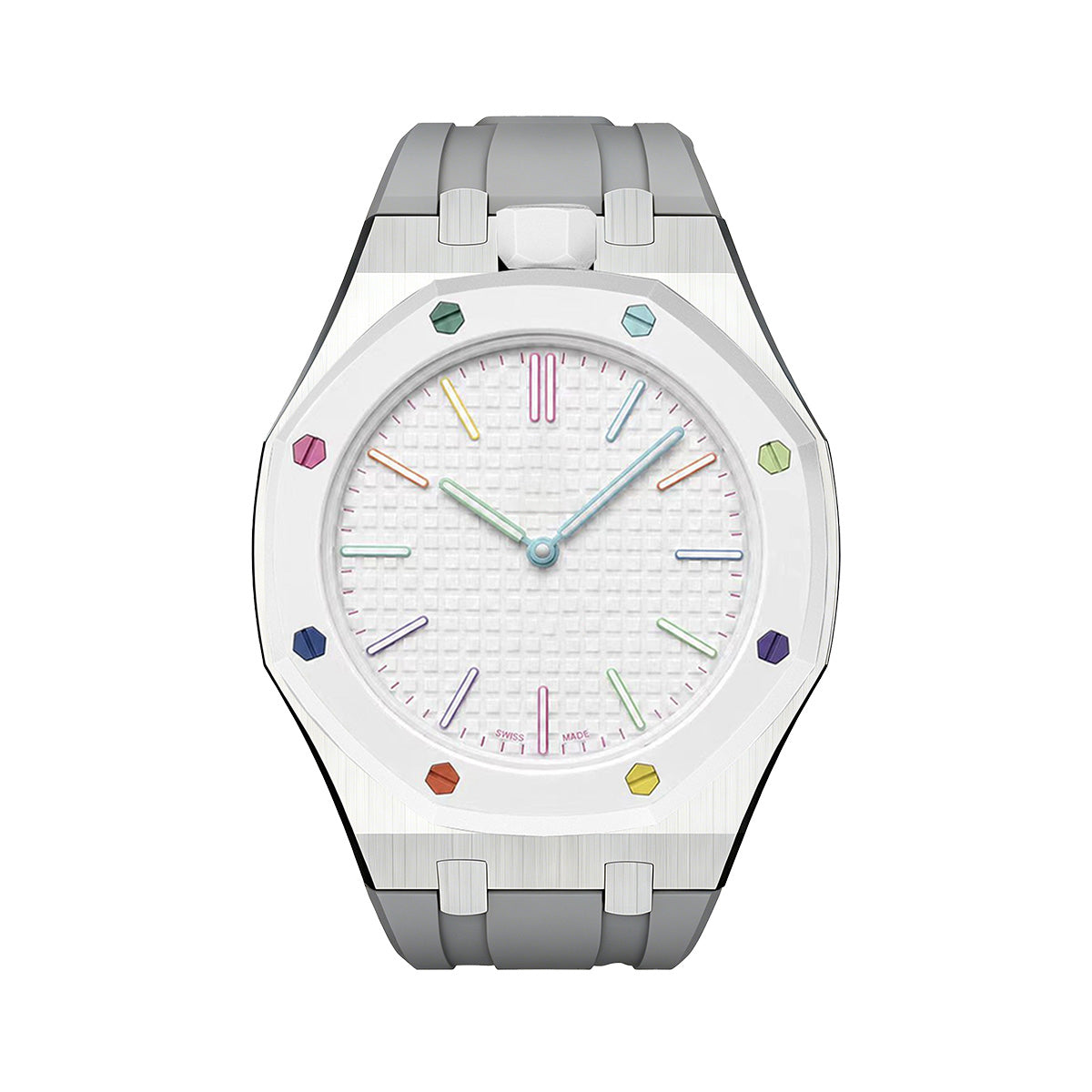 Royal Oak Pop exclusif, boîtier en acier et bracelet en silicone