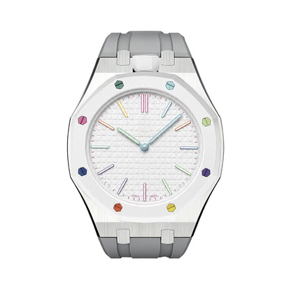 Royal Oak Pop exclusif, boîtier en acier et bracelet en silicone