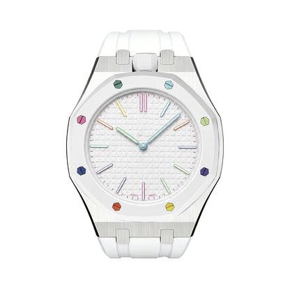 Royal Oak Pop exclusif, boîtier en acier et bracelet en silicone