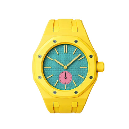 Oak Pop Exklusives gelbes Silikonarmband