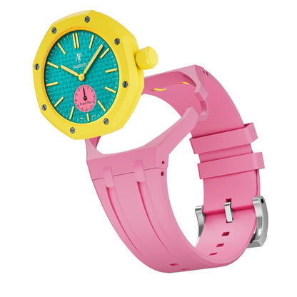 Oak Pop Exklusives rosa Silikonarmband