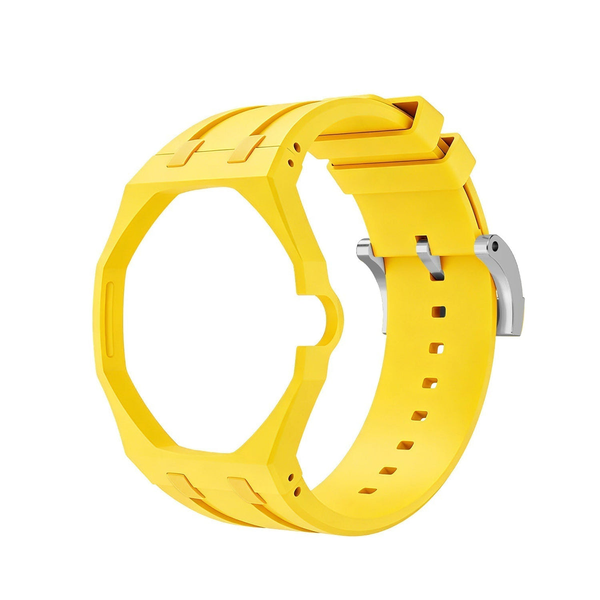 Oak Pop Exklusives gelbes Silikonarmband