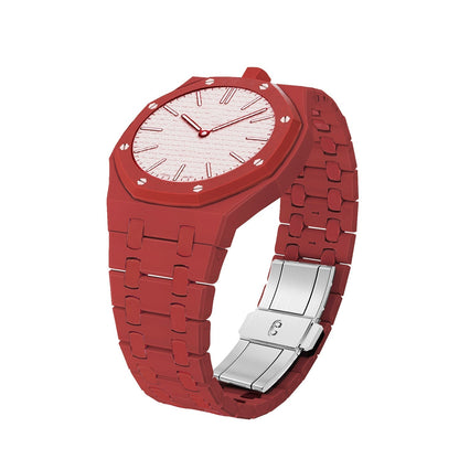 Bracelet exclusif Oak Pop en biocéramique rouge