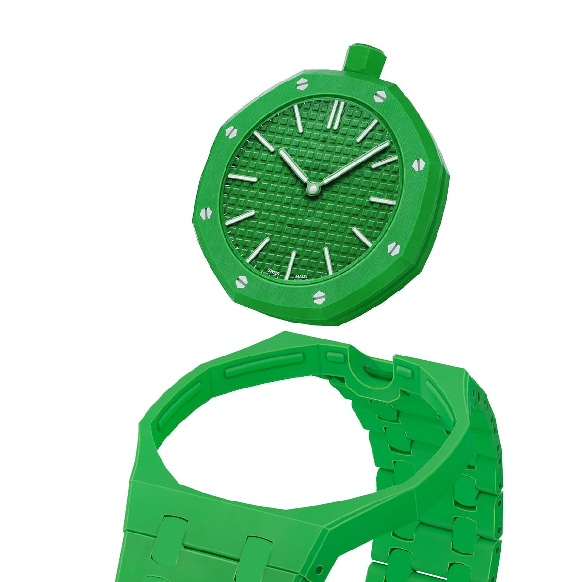 Cinturino in bioceramica Oak Pop Exclusive Green