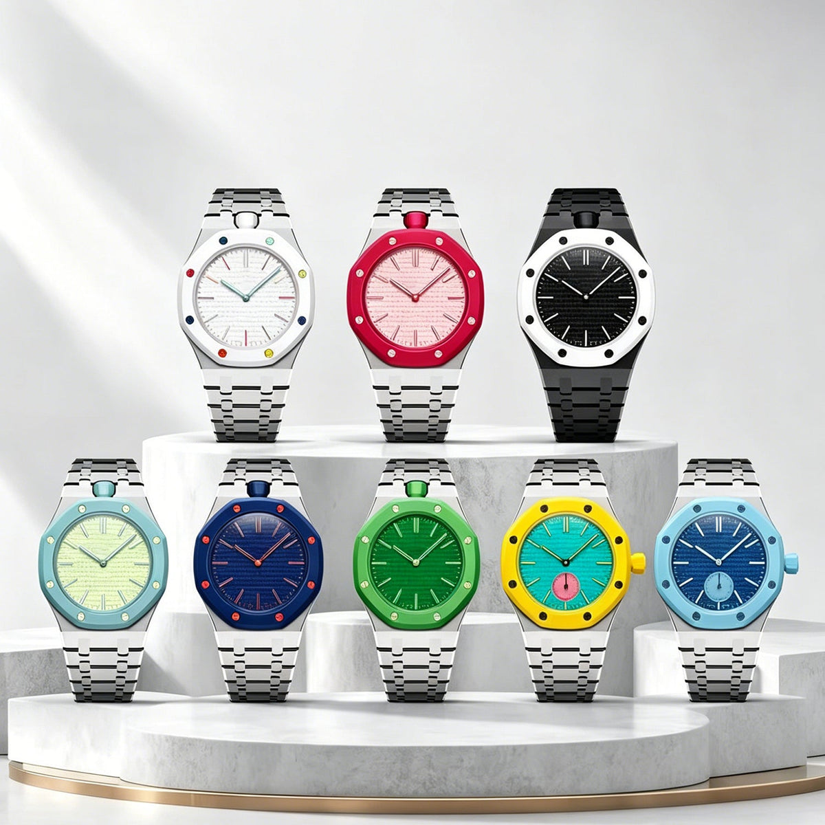 Royal Oak Pop exclusivo con caja y brazalete de acero